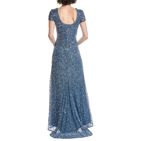 Adrianna Papell Womens Sequin Maxi Dress - Picture 2 of 3